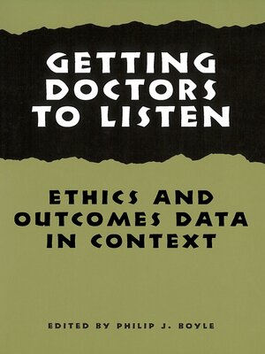 cover image of Getting Doctors to Listen